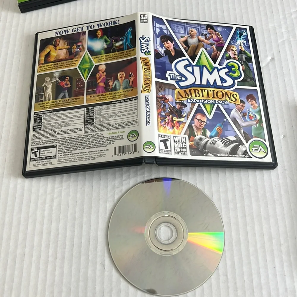 The Sims 3 PC High End Loft Stuff Pack & Ambitions & Generations Expansion Packs